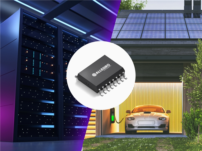 Allegro 推出業(yè)界首款量產(chǎn)級 10 MHz TMR 電流傳感器