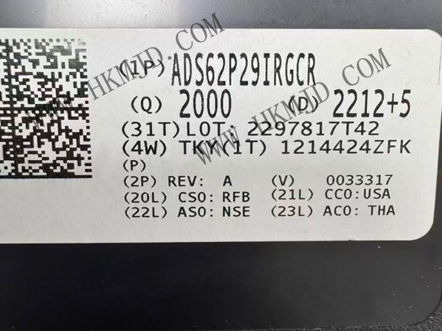 ADS62P29IRGCR